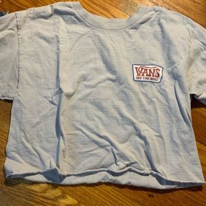 cropped Vans shirt